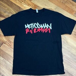 Alstyle Method Man Red Man Black Tee